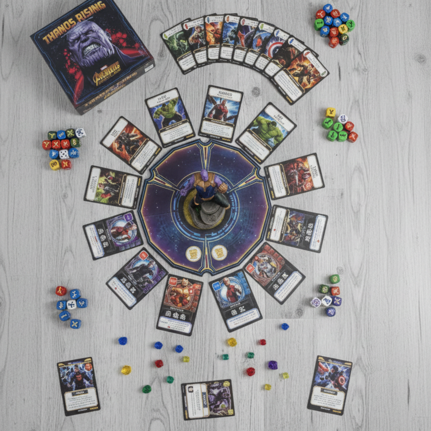 Thanos Rising: Avengers Infinity War Strategy Board Game