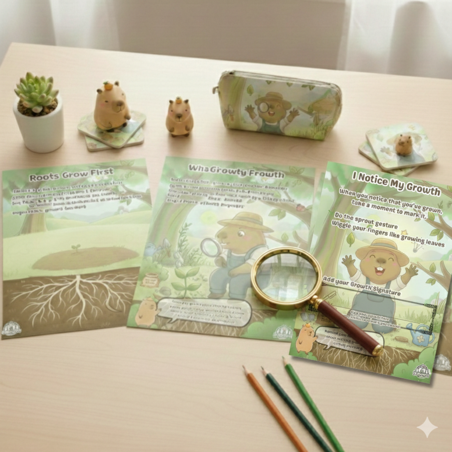 Chill Capy Goals Journal – Week 6: I Notice My Growth