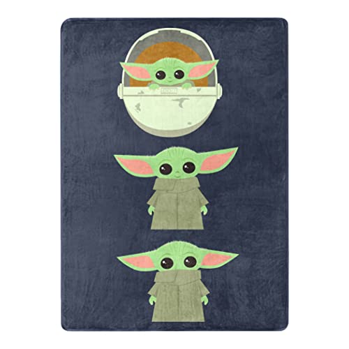 The Mandalorian Silk Touch Throw Blanket – Soft Star Wars Kids Cozy Gift (46x60) - KWtoyszone | Proudly Canadian