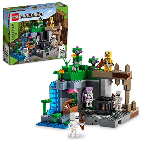 LEGO Minecraft The Skeleton Dungeon Building Set – 3 Biomes Toy for Kids 8+ (21189) - KWtoyszone | Proudly Canadian