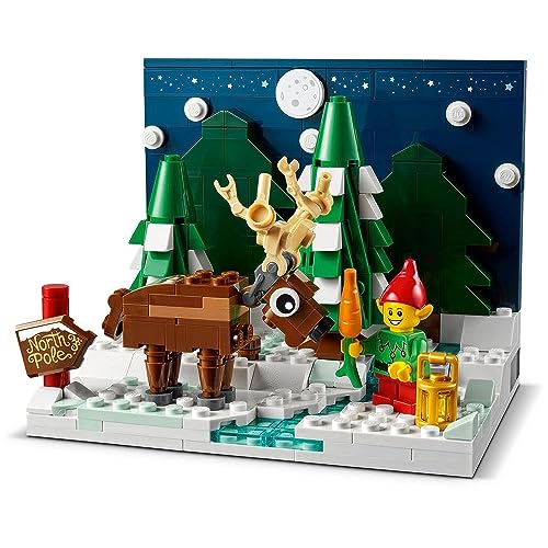 LEGO Exklusiv Set Vorgarten des Weihnachtsmanns – 317 Teile, Limitierte Ausgabe - KWtoyszone | Proudly Canadian