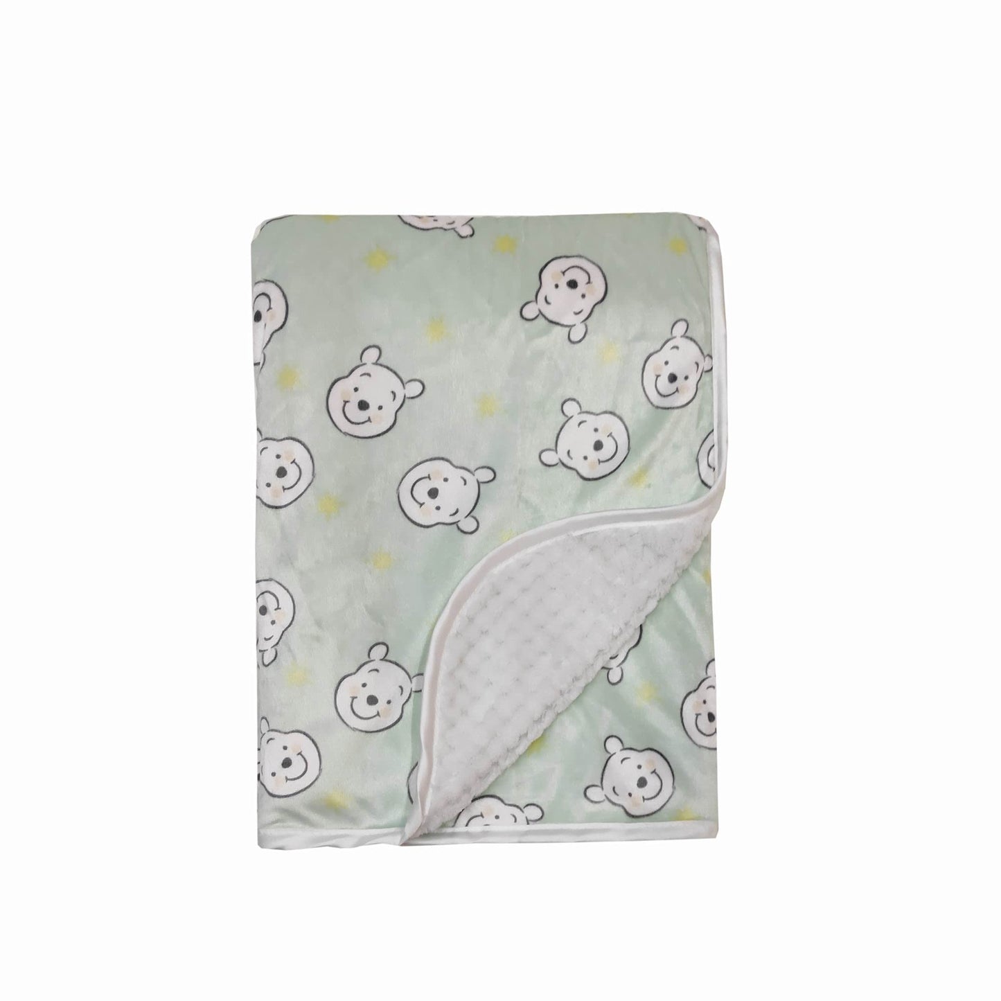 Disney Cudlie Baby Winnie The Pooh MNK/Waffle Blanket – Dreamer Print | Soft & Cozy - KWtoyszone | Proudly Canadian