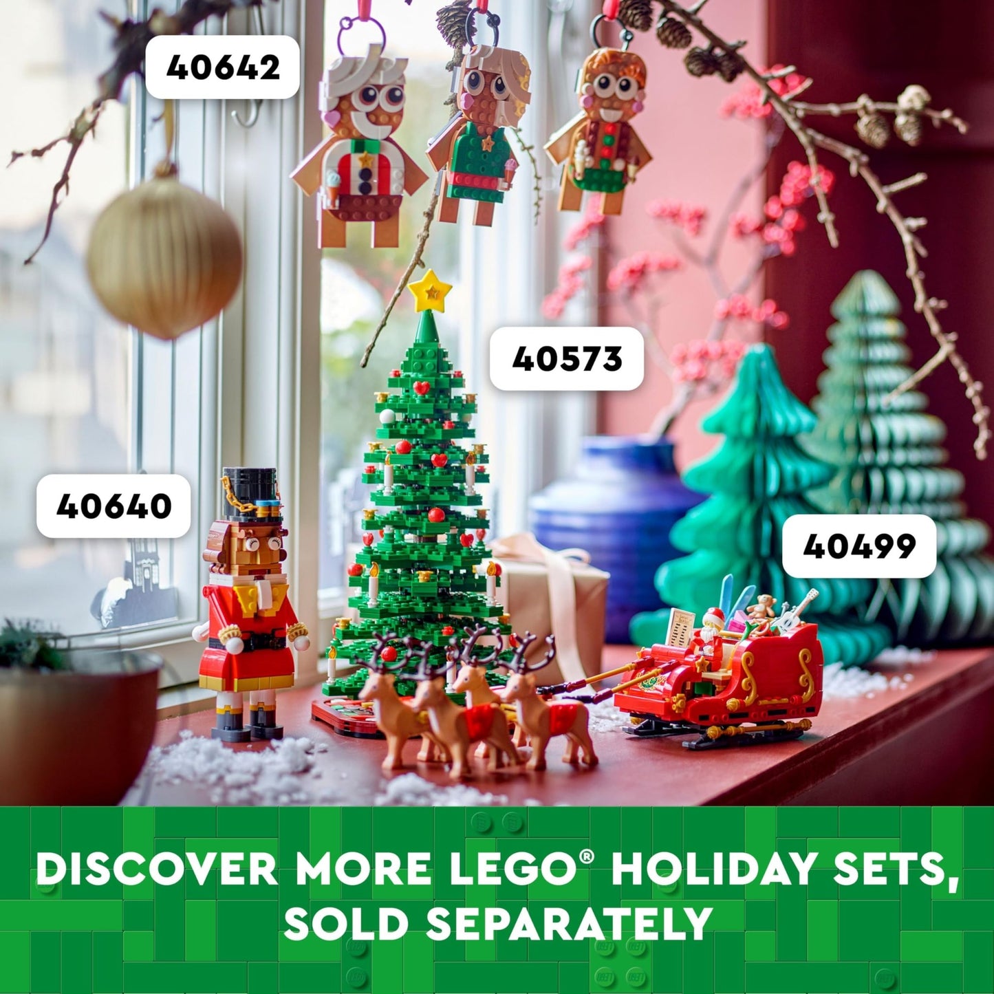 LEGO Christmas Tree 40573 – Festive Holiday Building Set for Kids & Families - KWtoyszone | Proudly Canadian
