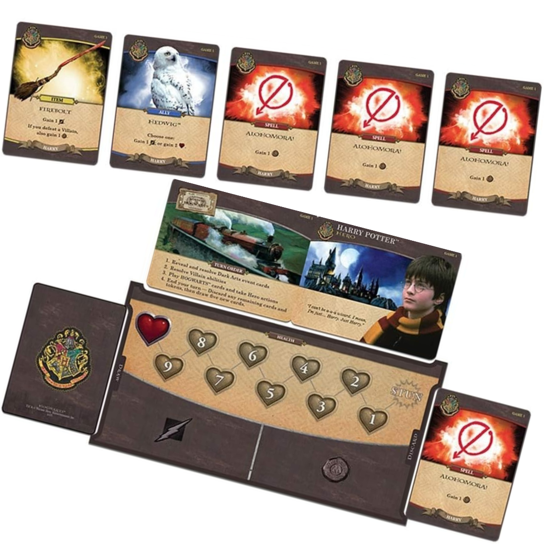 Hogwarts Battle: Harry Potter Cooperative Card Game – Premium Edition - KWtoyszone | Proudly Canadian