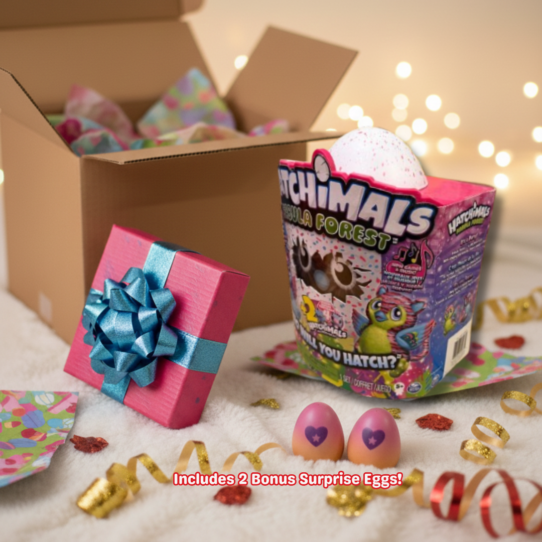 Hatchimals Fabula Forest Interactive Egg + 2 Bonus CollEGGtibles (Limited Premium Gift Set) - KWtoyszone | Proudly Canadian