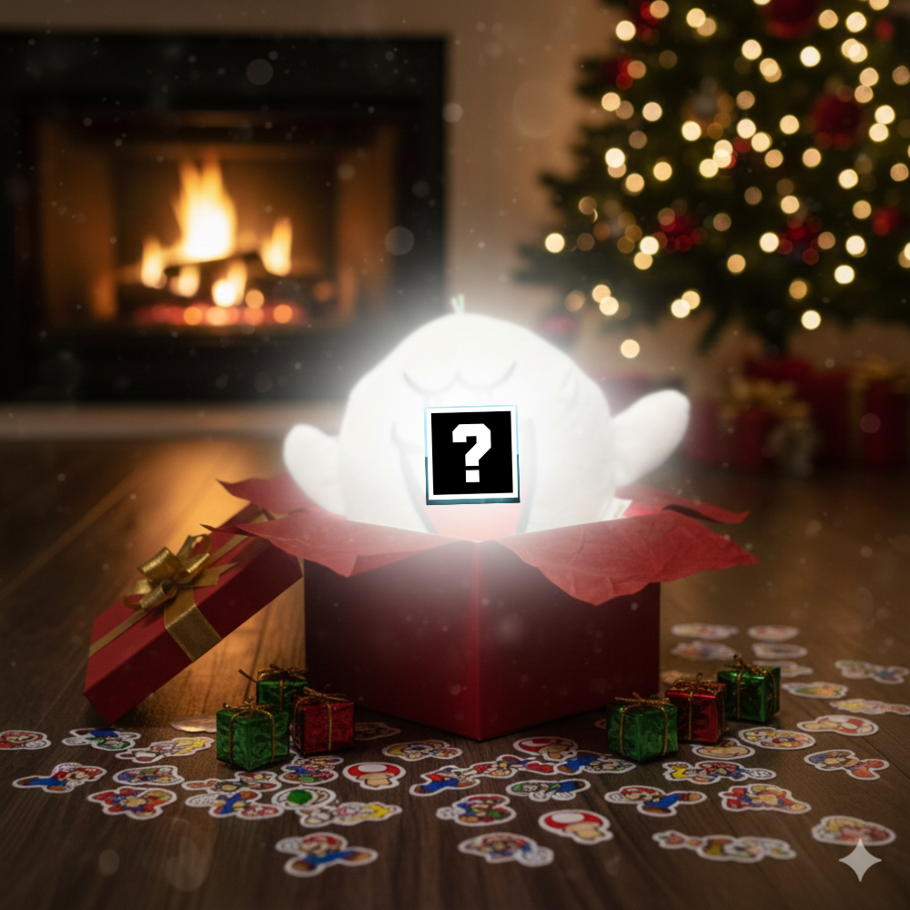 Mystery Mario Plush + Bonus Stickers — Holiday Surprise Bundle (Limited Stock) - KWtoyszone | Proudly Canadian