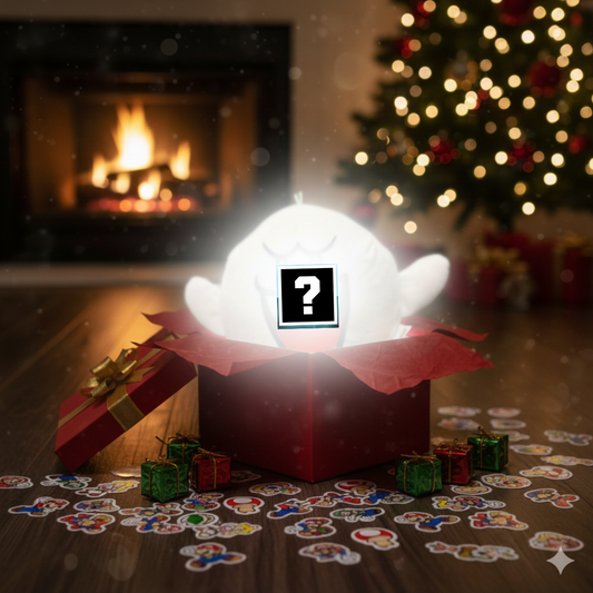 Mystery Mario Plush + Bonus Stickers — Holiday Surprise Bundle (Limited Stock) - KWtoyszone | Proudly Canadian