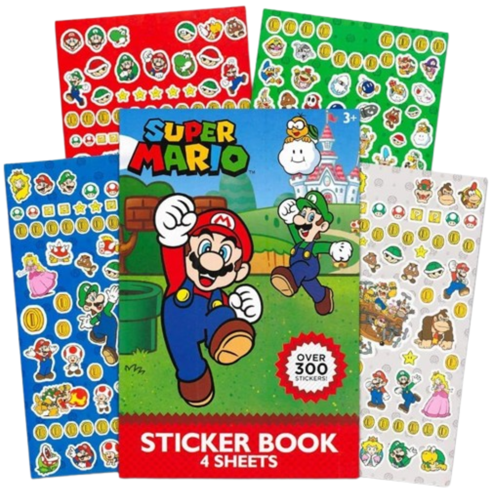 Mystery Mario Plush + Bonus Stickers — Holiday Surprise Bundle (Limited Stock) - KWtoyszone | Proudly Canadian