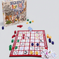 Board game 'Sequence for Kids' with board, cards, and pieces on a light gray background - KWtoyszone | Proudly Canadian