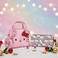 Hello Kitty Mini Handbag + Long Wallet Bundle – Faux Leather - KWtoyszone | Proudly Canadian