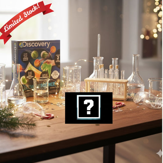 STEM Explorer Glow Kit – Science That Shines! + Surprise STEM Challenge Item - KWtoyszone | Proudly Canadian