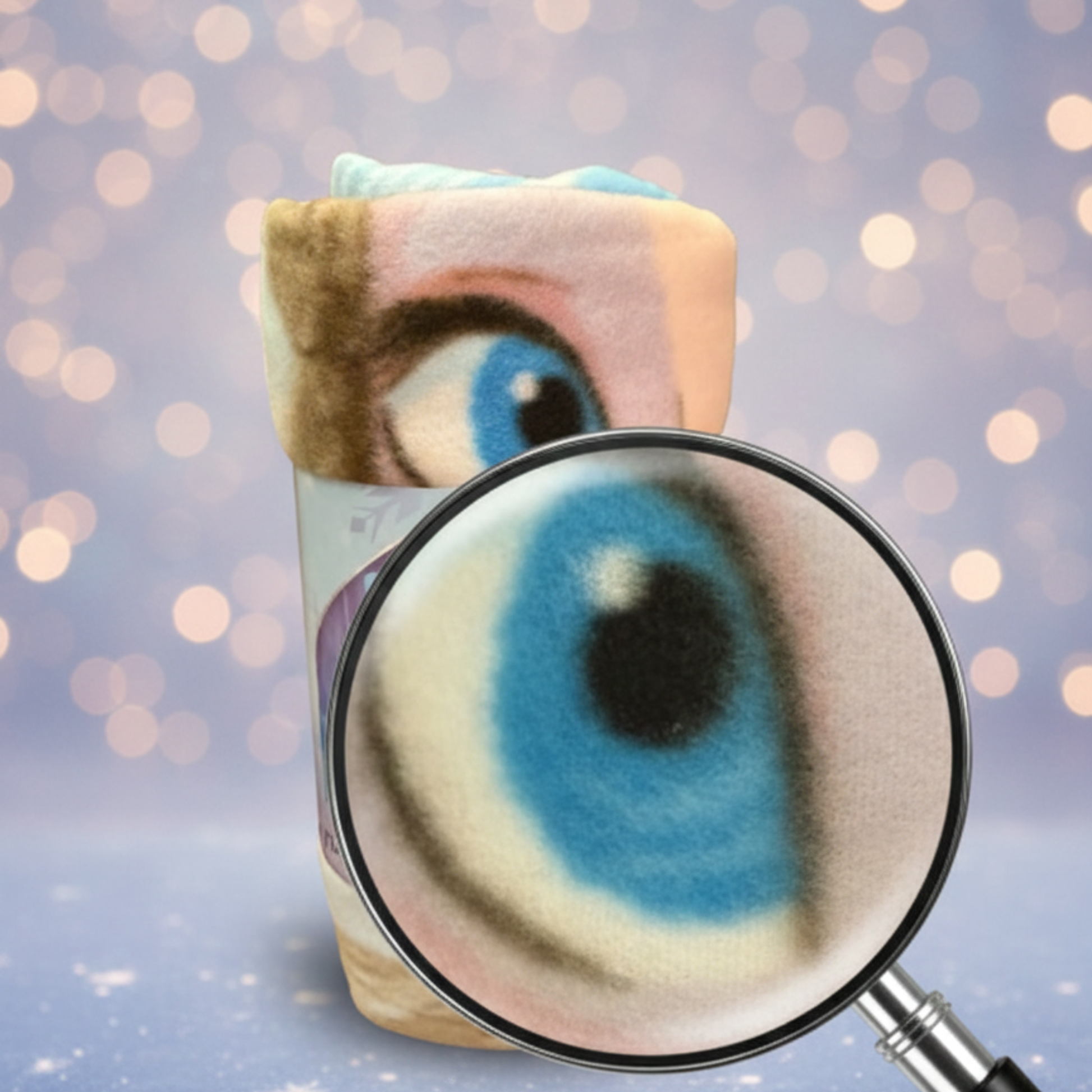 Frozen Fleece Throw + Puffy Stickers Bundle – Cozy & Fun Gift - KWtoyszone | Proudly Canadian