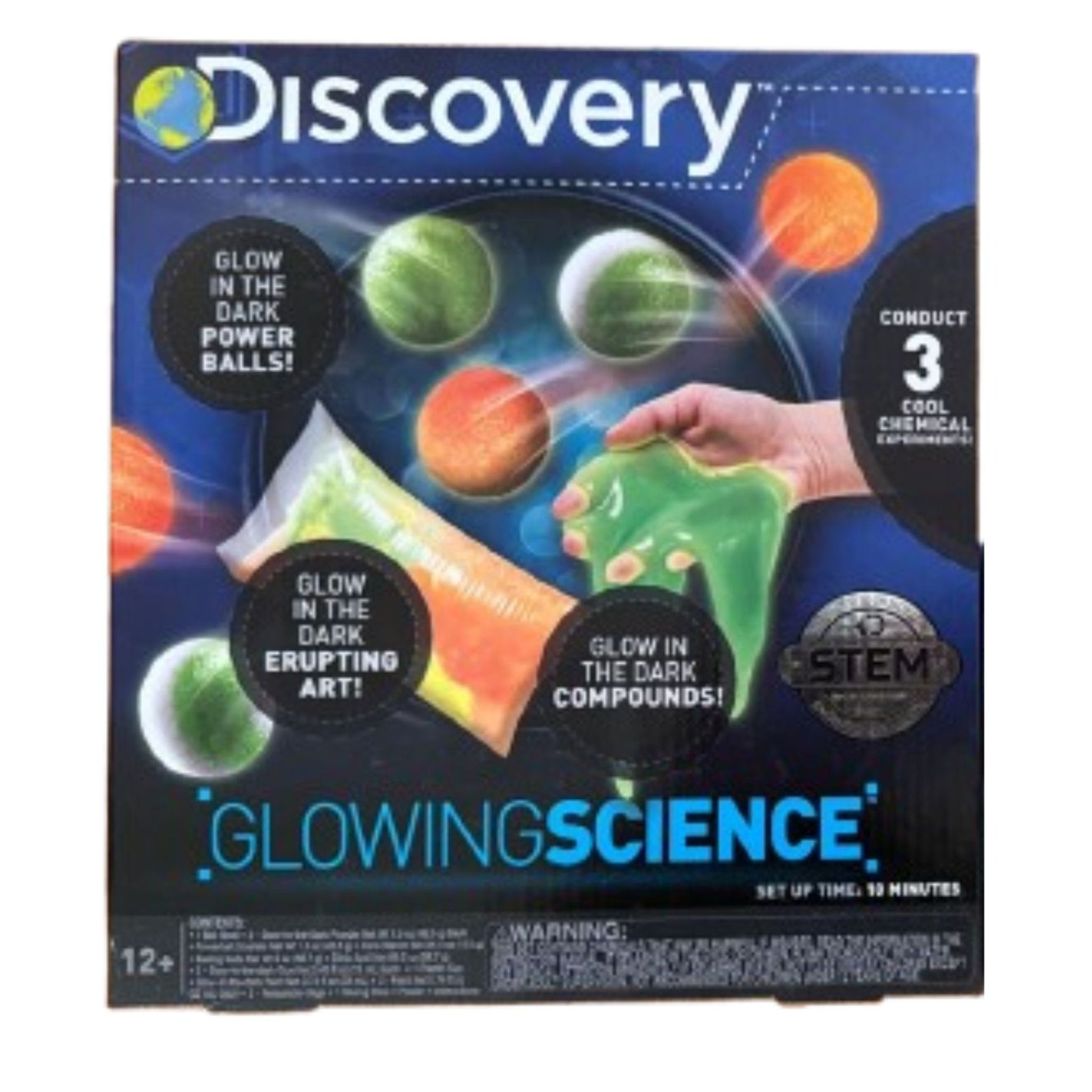 STEM Explorer Glow Kit – Science That Shines! + Surprise STEM Challenge Item - KWtoyszone | Proudly Canadian