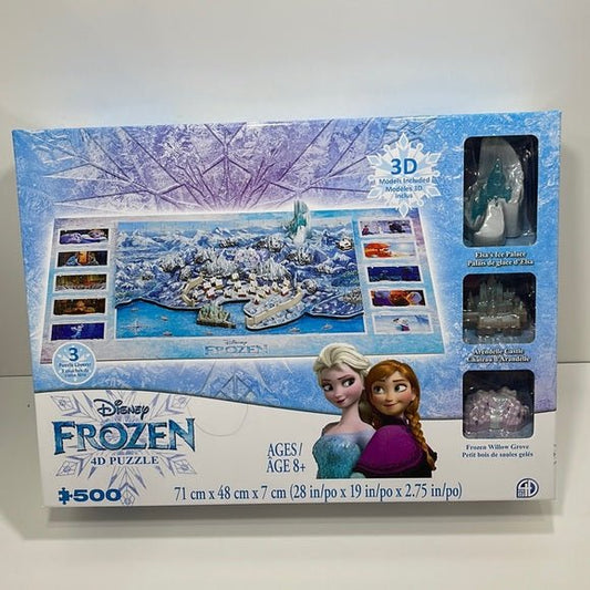 4D Puzzle: Disney Frozen Puzzle of Arendelle – Interactive Fun for Kids - KWtoyszone | Proudly Canadian