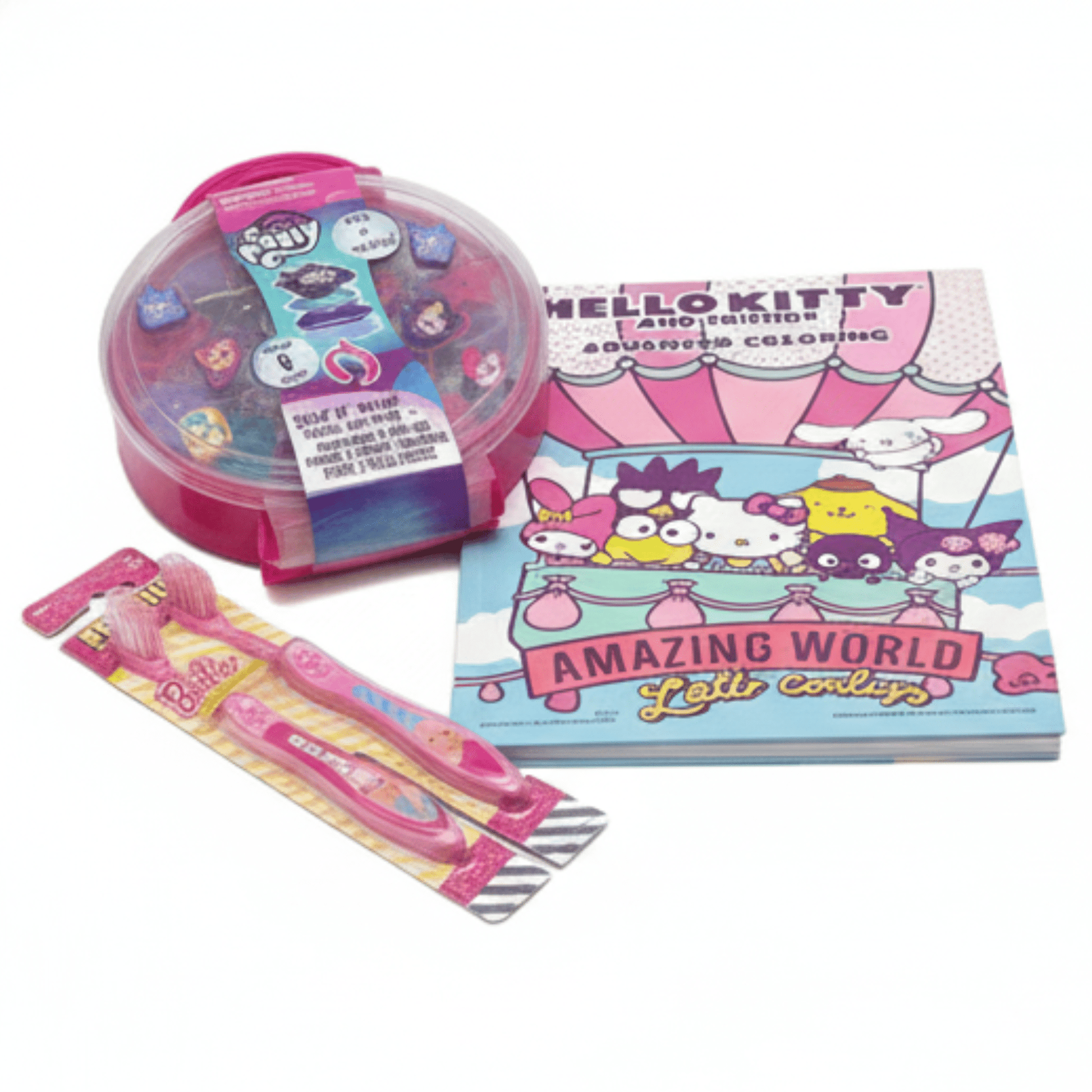 Hello Kitty & Barbie Girl Activity Surprise Bundle