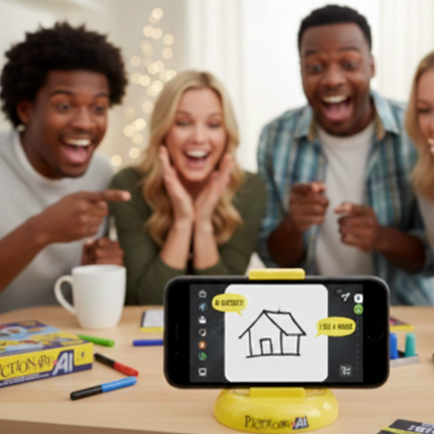 Pictionary vs. AI – The Drawing Game Reinvented (Family Party Game)