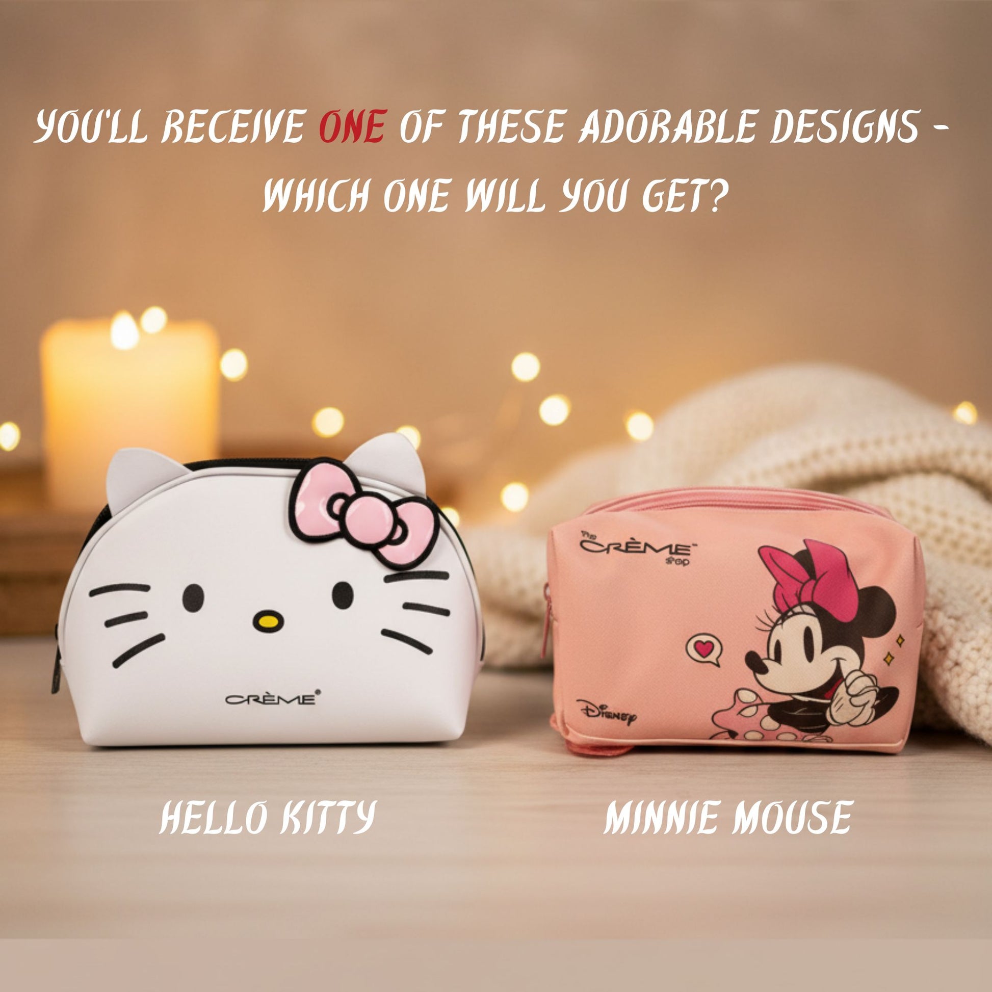 Teen Cozy Self-Care Surprise Box (Hello Kitty or Minnie Edition) - Cozy, Cute & Creative! - KWtoyszone | Proudly Canadian