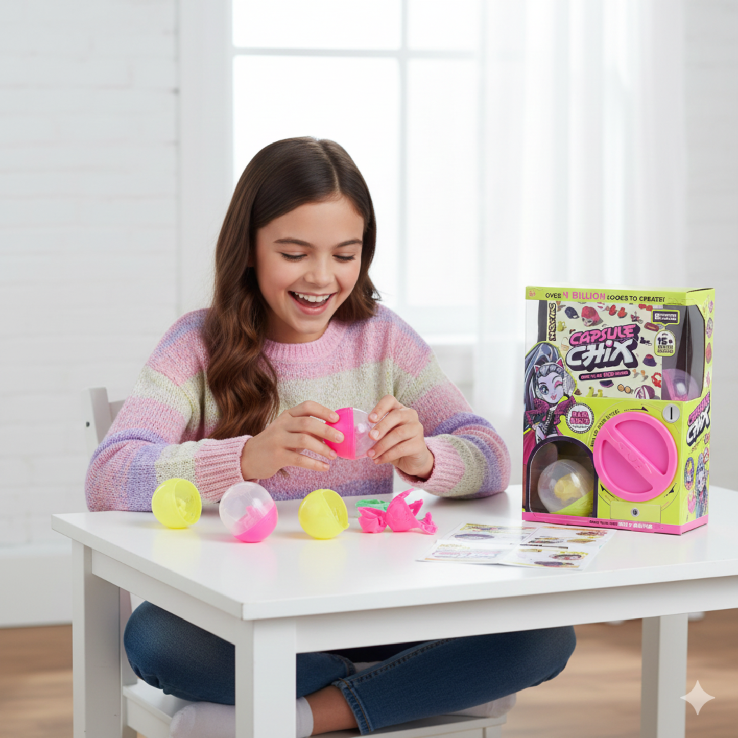 Capsule Chix™ Ram Rock Collection – 5 Surprise Capsules | 15+ Pieces | 4+ Billion Looks