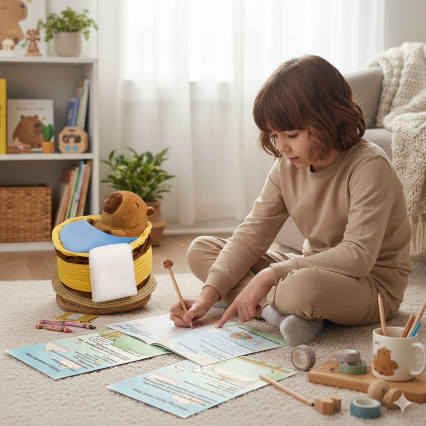 Chill Capy Goals Journal – Week 2: My Dream Life (Ages 6–10)