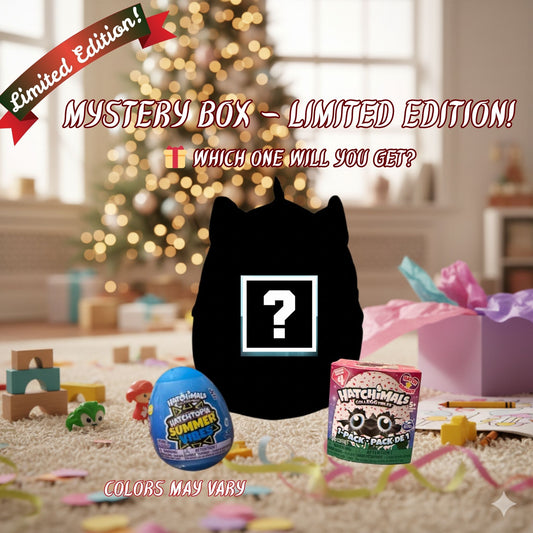 Mystery Plush & Figures Box – Squishmallow + Hatchimals – Unbox the Cuteness! - KWtoyszone | Proudly Canadian