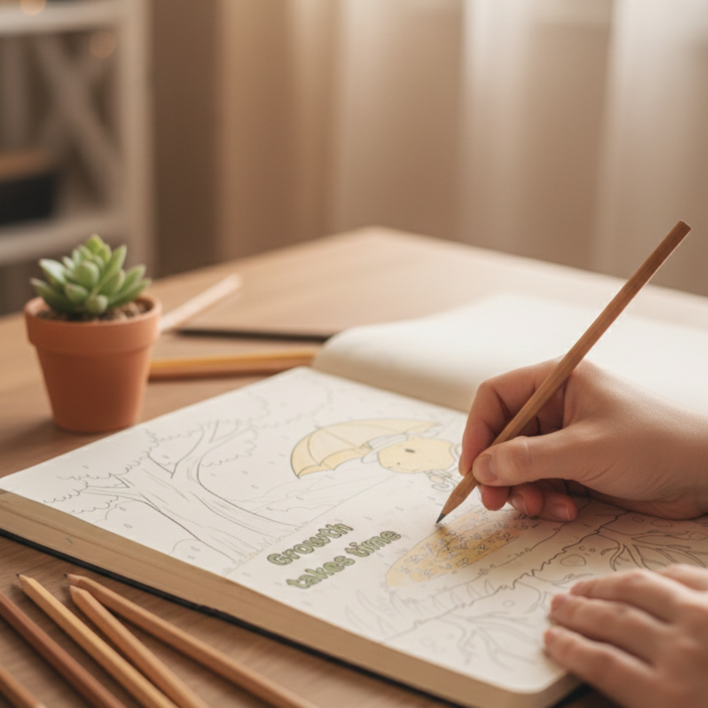 Chill Capy Goals Journal - Week 5: What if Growth Feels Slow? (Ages 6–10)