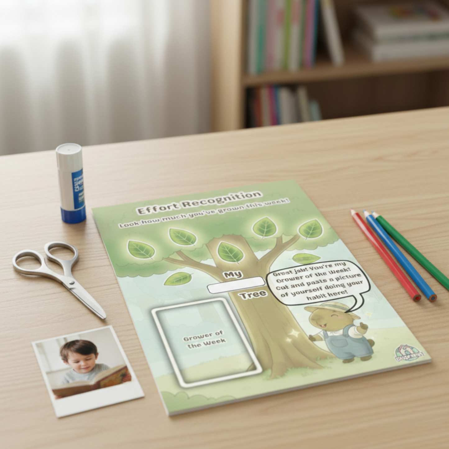 Chill Capy Goals Journal – Week 7: Dream Builder & Growth Celebration (Ages 6–10)