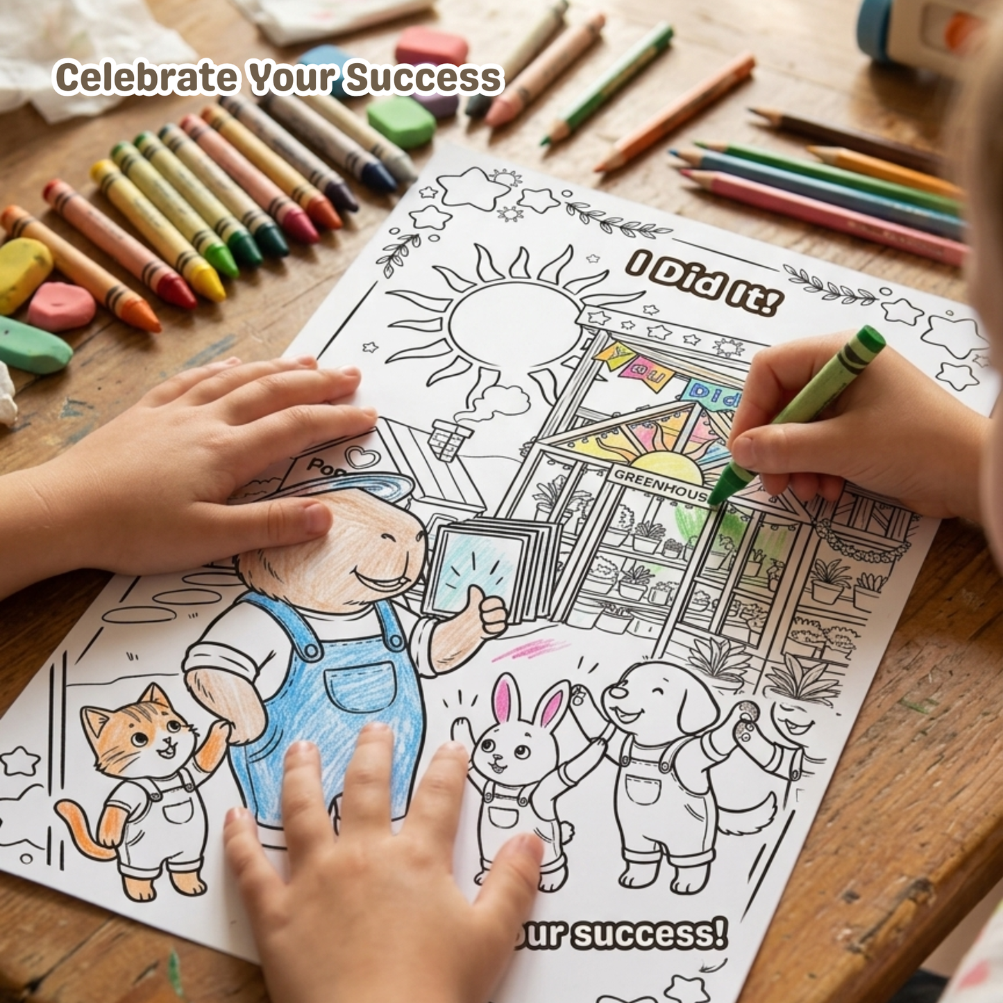 Chill Capy Goals Journal – Week 12: Big Challenge Finale (Ages 6 - 10)