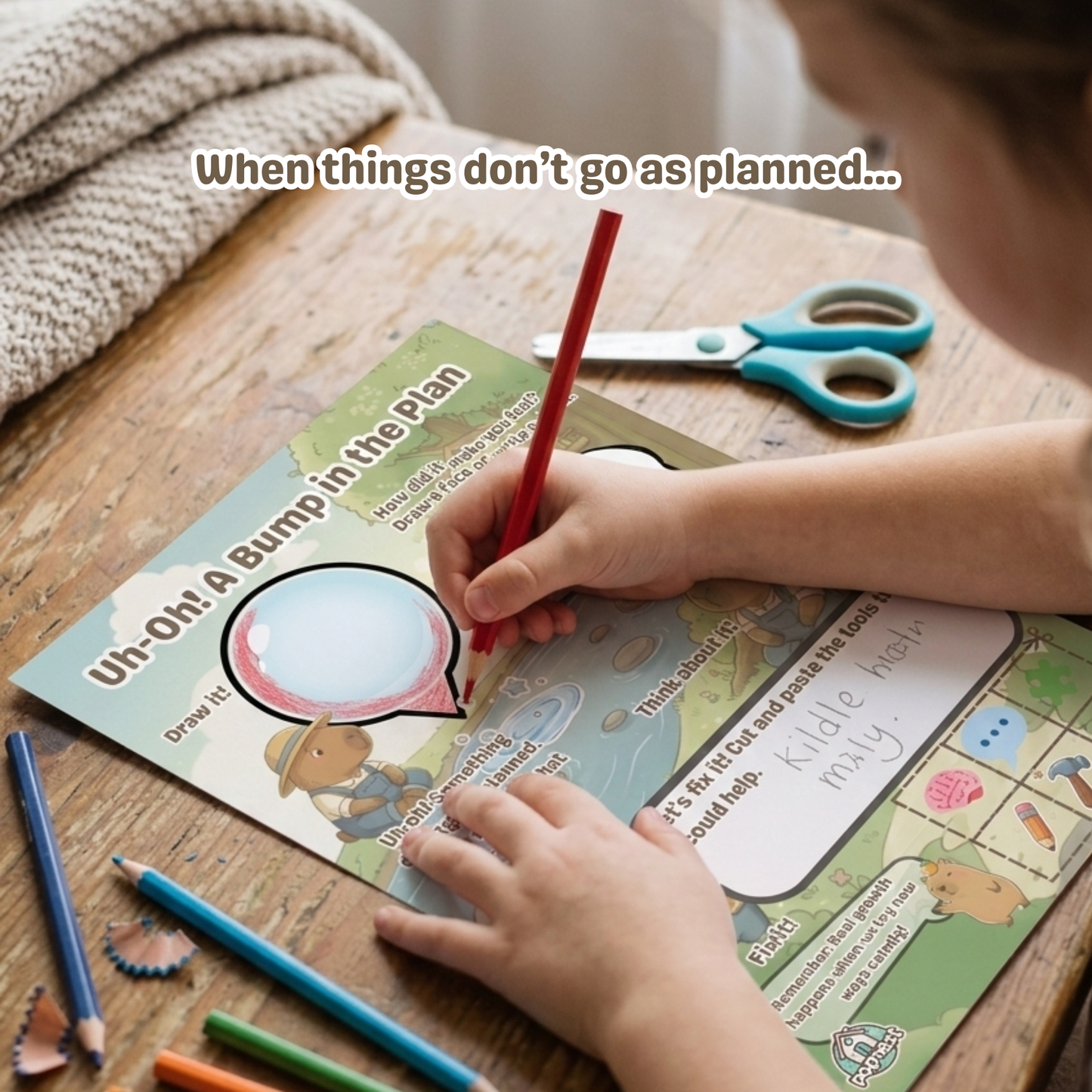 Chill Capy Kids Problem-Solving & Resilience Bundle (Weeks 7–9) – Build Confidence & Independent Thinking (Ages 6–10 Printable)