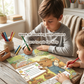 Chill Capy Kids Confidence & Big Challenge Bundle (Weeks 10–12) + Bonus Challenge Cards – Build Independence & Follow-Through (Ages 6–10 Printable)