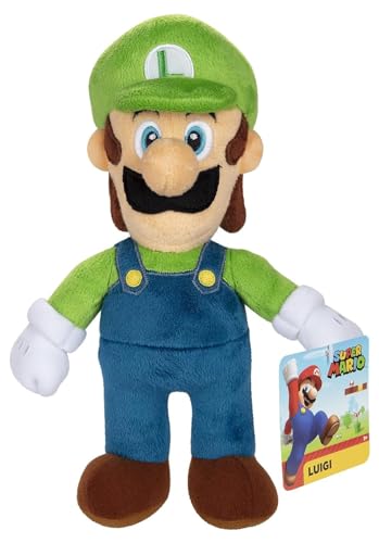 SUPER MARIO Plush Luigi Collectible Toy – Soft & Huggable - KWtoyszone | Proudly Canadian
