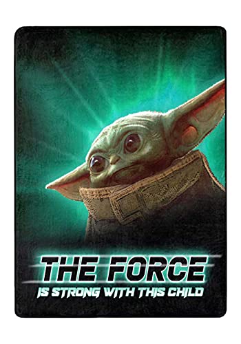 Northwest Star Wars Mandalorian Silk Touch Throw Blanket – 46 x 60 Inches - KWtoyszone | Proudly Canadian