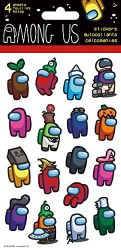 Trends International Among Us 4-Sheet Sticker Set – Fun & Collectible - KWtoyszone | Proudly Canadian