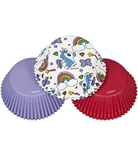 Wilton Unicorn Baking Cups – 75 Count | Magical Cupcake Liners for Parties and Celebrations - KWtoyszone | Proudly Canadian