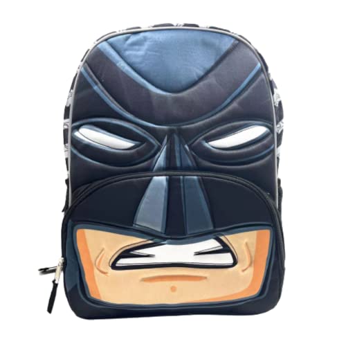 16” 3D Batman Backpack with Reflective Inserts – Front & Back Night Visibility - KWtoyszone | Proudly Canadian