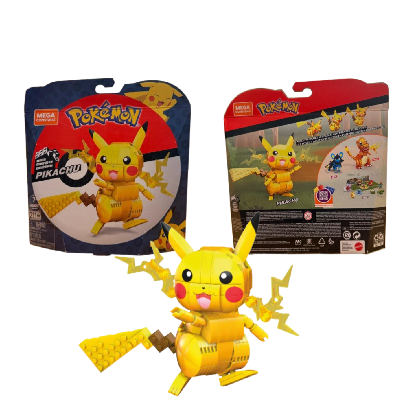 Pokémon Build & Battle Surprise Bundle – Mega Construx 200+ Piece Set + Mini Poké Ball Build - KWtoyszone | Proudly Canadian