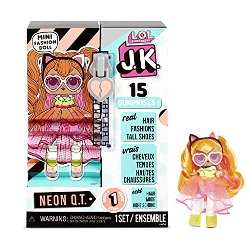L.O.L. Surprise! JK Neon Q.T. Mini Fashion Doll – 15 Surprises - KWtoyszone | Proudly Canadian