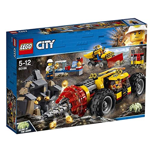 LEGO City Mining Heavy Driller 60186 – 294-Piece Building Kit for Kids - KWtoyszone | Proudly Canadian