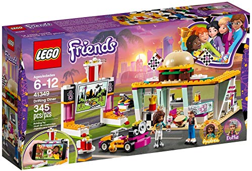 LEGO Friends Drifting Diner 41349 – 345-Piece Building Kit for Creative Play - KWtoyszone | Proudly Canadian