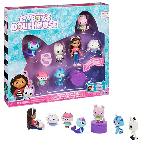 Gabby’s Dollhouse Deluxe Figure Gift Set with 7 Figures & Surprise Toy - KWtoyszone | Proudly Canadian