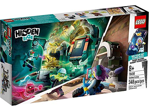 LEGO Hidden Side Newbury Subway 70430 – Ghost & Augmented Reality Building Set (348 Pieces) - KWtoyszone | Proudly Canadian