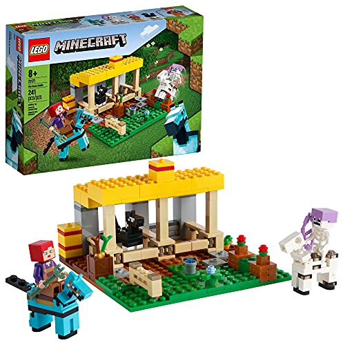 LEGO Minecraft The Horse Stable 21171 Building Kit – 241 Pieces - KWtoyszone | Proudly Canadian