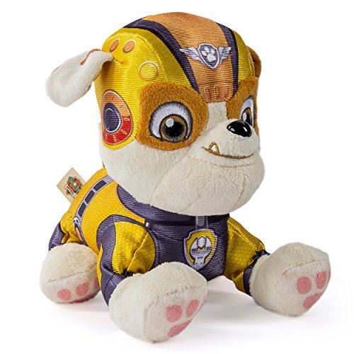 Paw Patrol Air Rescue Plush Pup – Rubble | 8-Inch Cuddly Rescue Hero - KWtoyszone | Proudly Canadian