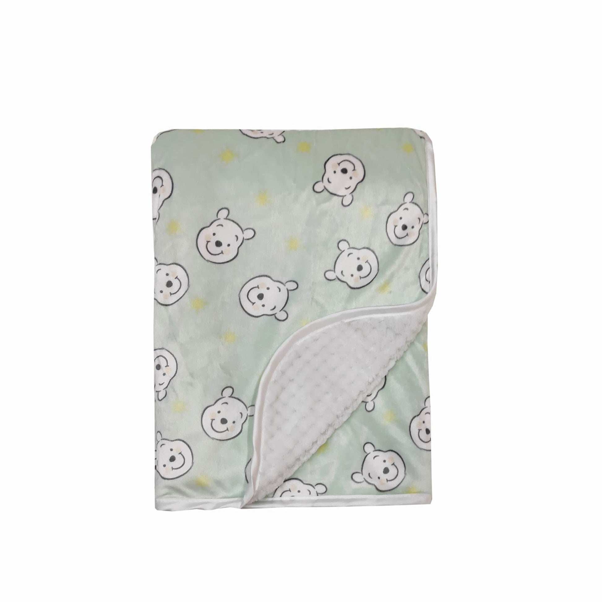 Disney Cudlie Baby Winnie The Pooh MNK/Waffle Blanket – Dreamer Print | Soft & Cozy - KWtoyszone | Proudly Canadian