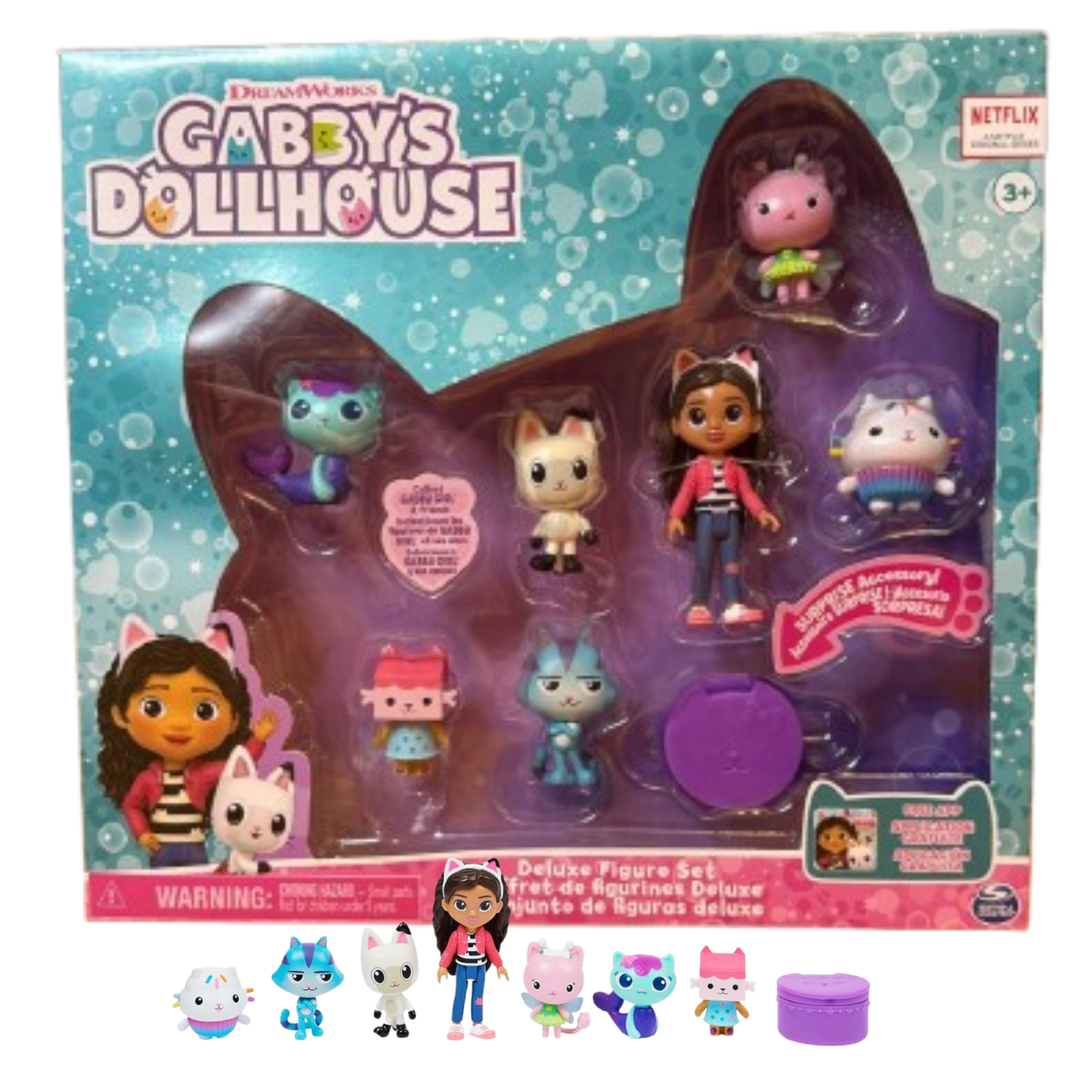 Limited Edition Gabby’s Dollhouse Deluxe Figure Gift Set – MerCat’s Primp & Surprise Figure - KWtoyszone | Proudly Canadian