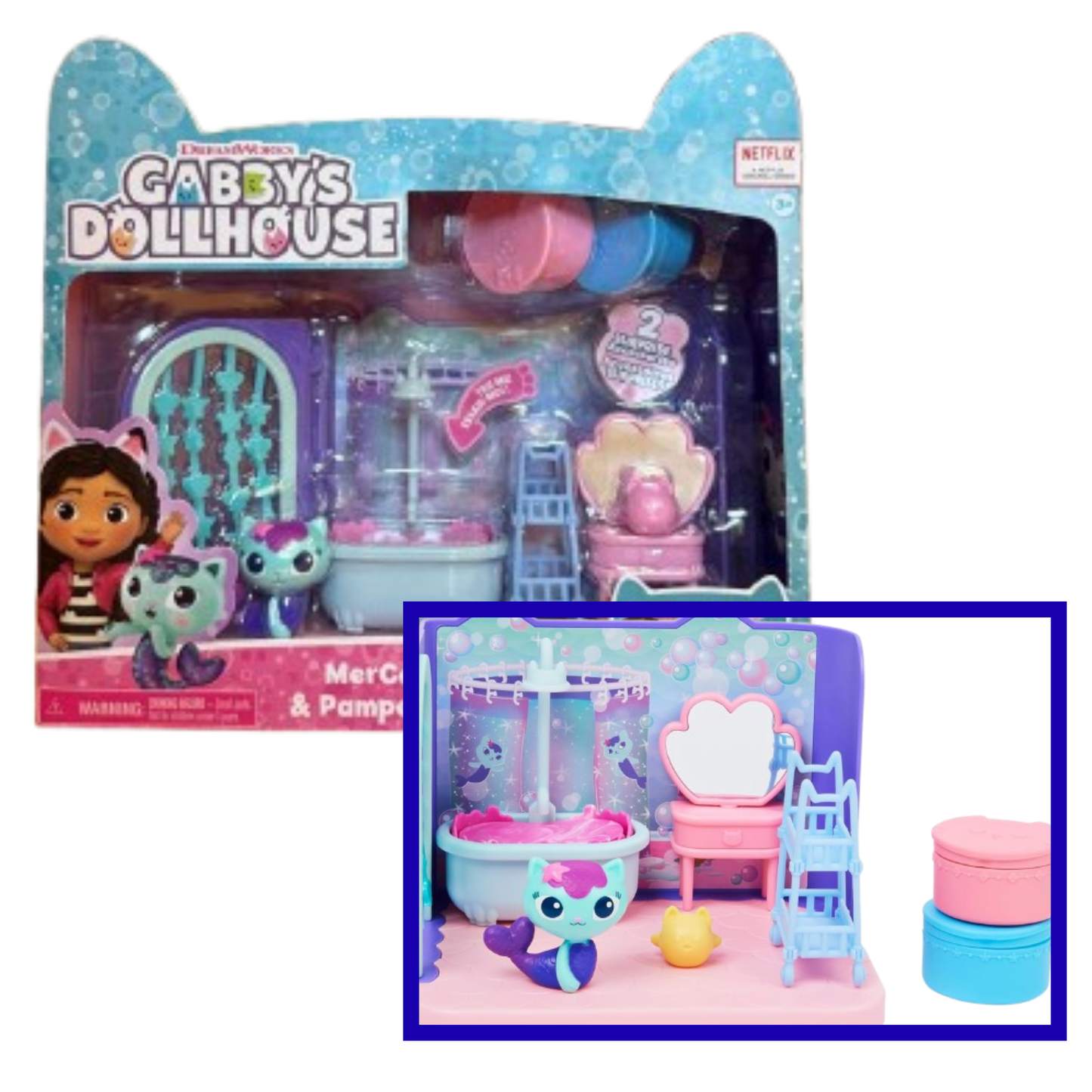 Limited Edition Gabby’s Dollhouse Deluxe Figure Gift Set – MerCat’s Primp & Surprise Figure - KWtoyszone | Proudly Canadian