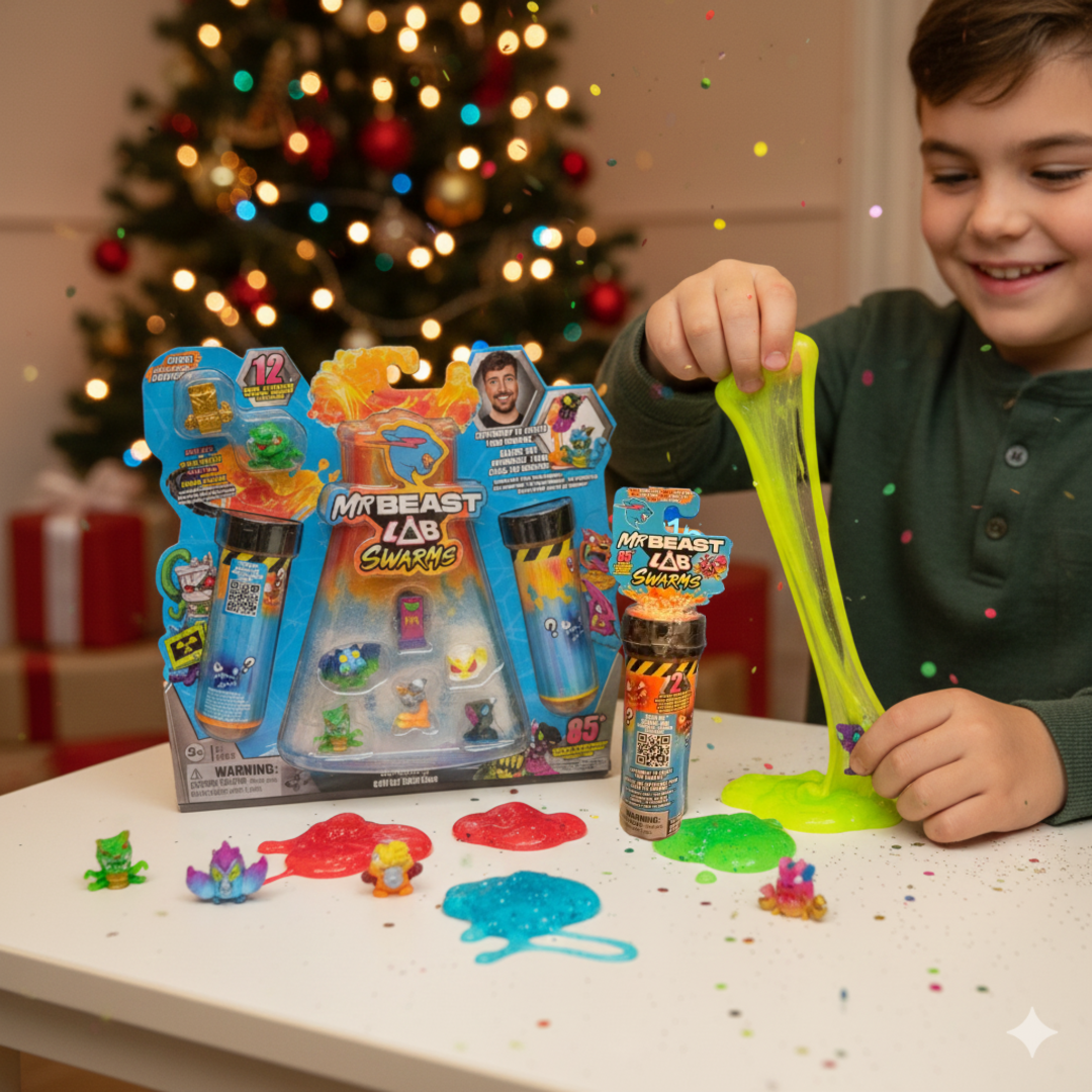 MrBeast Slime Lab Bundle – Stretch, Mix & Create Slime Fun for Kids - KWtoyszone | Proudly Canadian