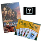 Adult Board Game Family Night Mystery Bundle - Pandemic Hot Zone, Play Nine & Surprise Mystery Game