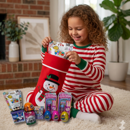 Girls Stocking Stuffers Mystery Bundle – 5 Cute & Collectible Toys