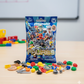 Playmobil figures packaging with toy figures on a table