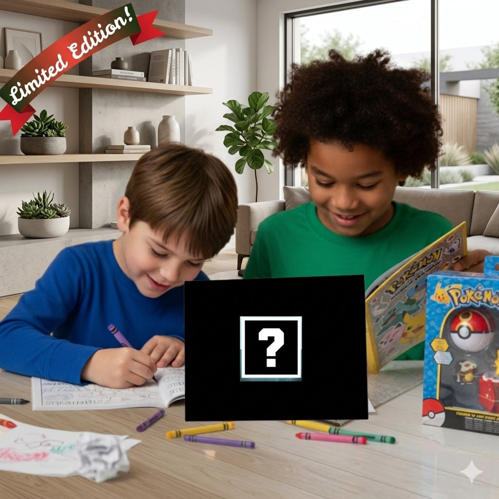 Pokémon Play & Surprise Creative Play Set – Poké Ball, Coloring Book & Art Kit